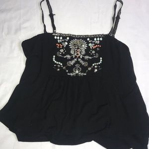 Loose hanging tank top